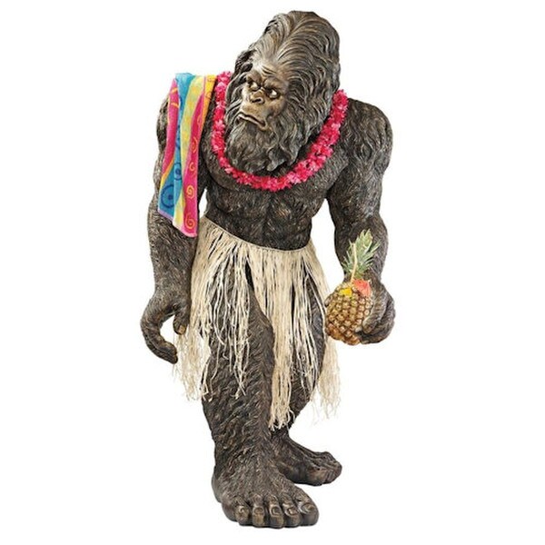 Bigfoot the Garden Yeti Statue Life-Size Sasquatch Giant Garden tribal